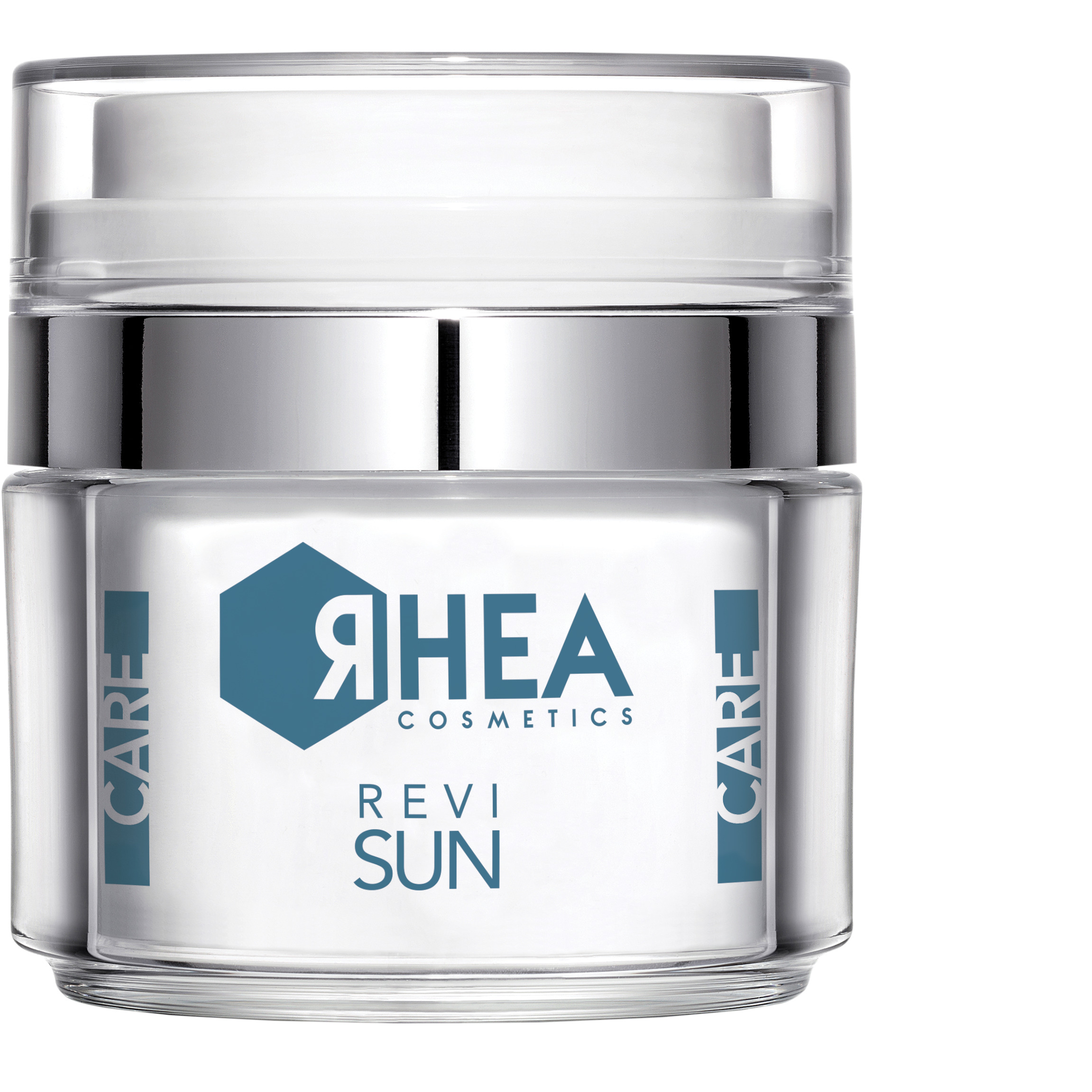Відновлювальний крем для обличчя До та Після сонця RHEA Cosmetics ReviSun
